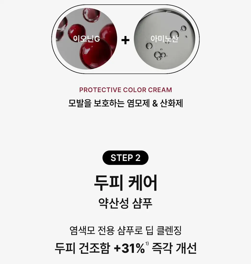 [1&1기획ㅣ샴푸+헤어팩 증정] 로레알파리 엑셀랑스 크림 (쉽고 빠른 염색약) 상세페이지 23